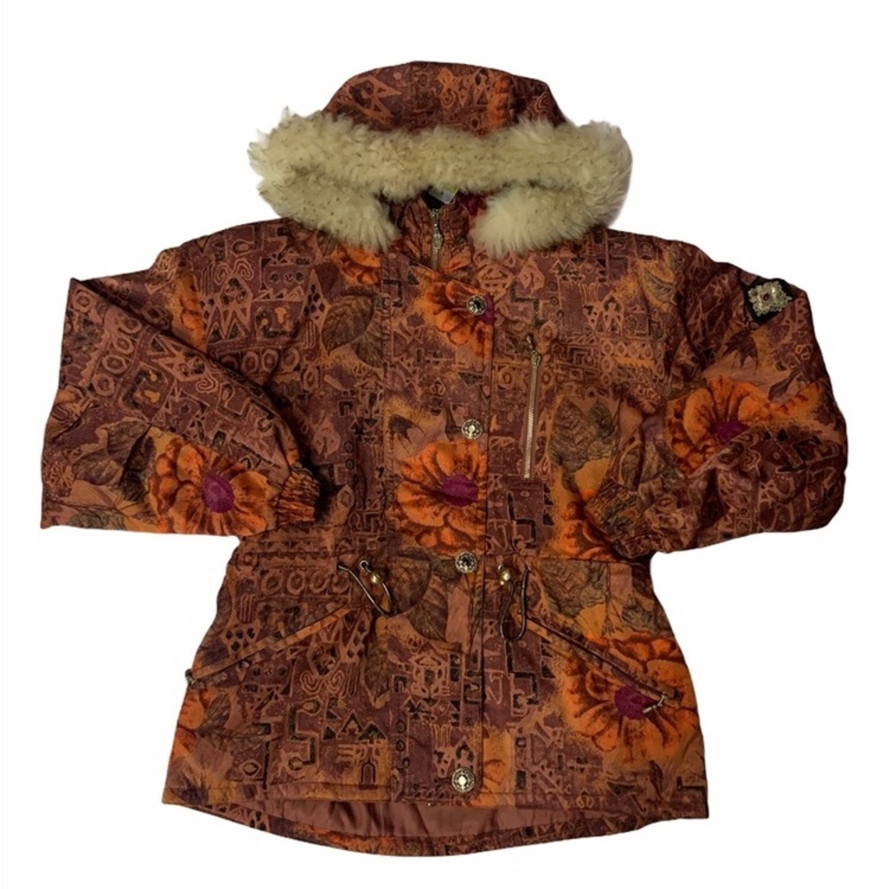 Yamaha heavy jacket with removable hood